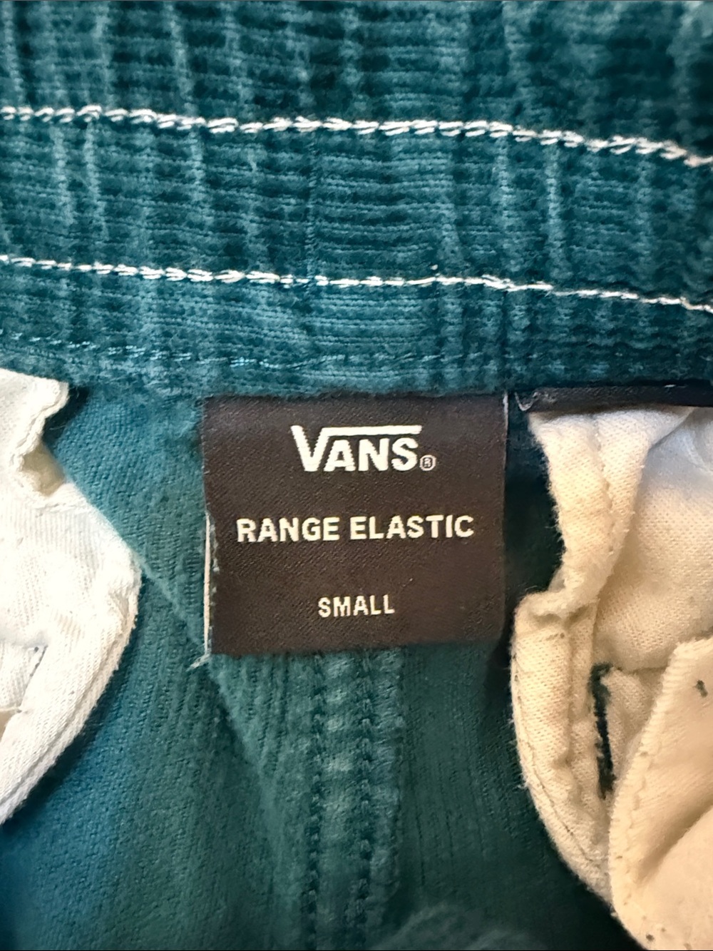 Vans Green Checkered Drawstring Pants - Picture 2 of 5